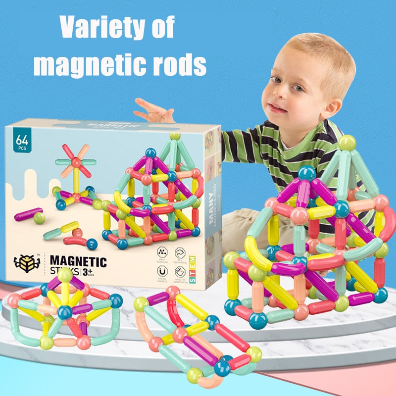 Kids Magnetic Construction Set