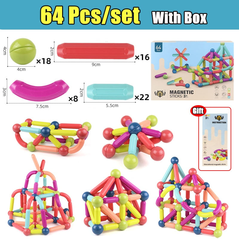 Kids Magnetic Construction Set