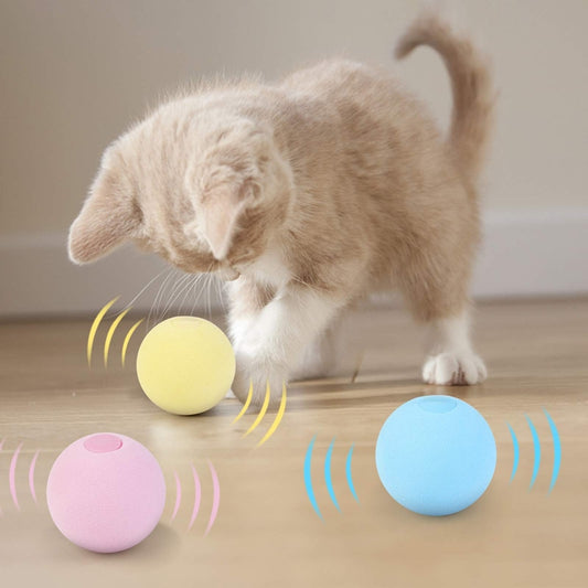 Interactive ball for cats