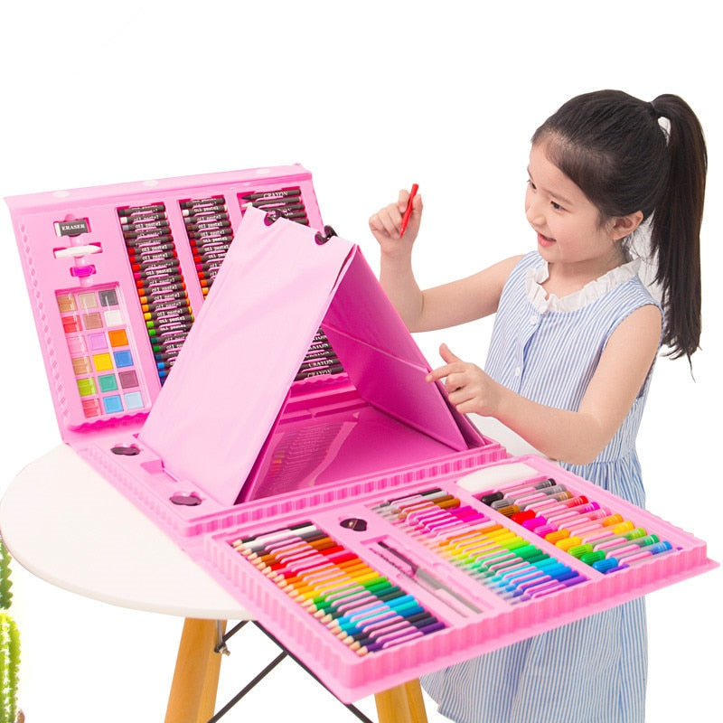 Deluxe 6-In-1 Art Creativity Set